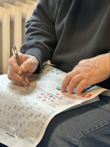 eine der vielen Beschäftigungen